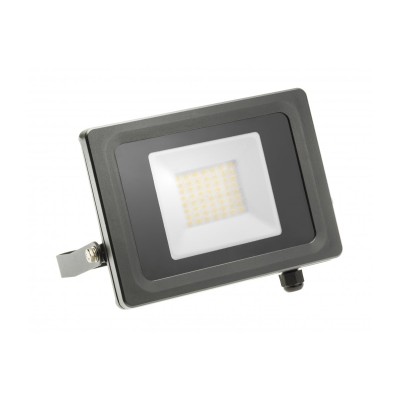 LED reflektor VIPER, 30 W, 2700 lm AC 220–240 V, 50/60 Hz, PF 0,9, RA 80, IP65, 120°, 4000 K, šedý