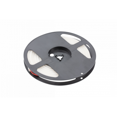 LED NEON flex 12V, 2835, teplá bílá, vodotěsná, 8mm, 5m, koncovky, svorky
