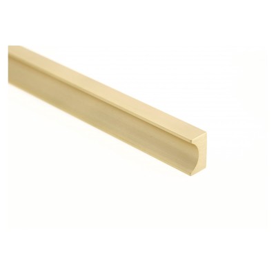 Nábytková rukojeť GTV GROOVE, C 3x352 mm, L 1200 mm, Al, broušené zlato