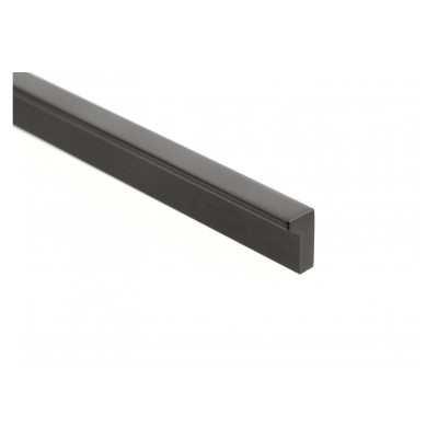 Nábytková rukojeť GTV PILLAR, C 3x352 mm, L 1200 mm, Al, matná černá