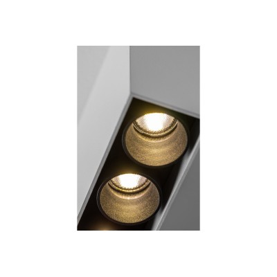 LED svítidlo ARTEMIDA, 15 W, 1420 lm, AC 220–240 V, 50/60 Hz, PF 0,9, Ra≥80, IP20, IK08, 4000 K, 38°, obdélník, bílé