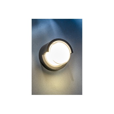 LED svítidlo na fasádu CANTI, 12 W, 1000 lm, AC 220–240 V, 50/60 Hz, IP65, 4000 K