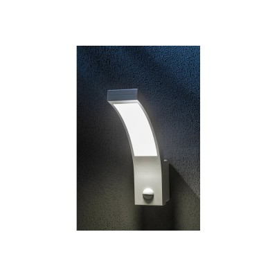 Svítidlo PARIS LED s čidlem pohybu 10 W, 900 lm, IP54, AC 220–240 V, 50/60 Hz, 140°, 9 m, 4000 K, bílé