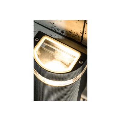 Nástěnné svítidlo obousměrné, SILVA, GU10, MAX. 2x50 W, IP54, AC 220–240 V, 50/60 Hz, černé