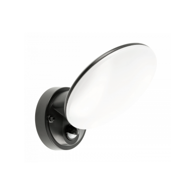 TERRO LED svítidlo s pohybovým senzorem, 10W, 720lm, IP54, AC220-240V, 50/60Hz, 4000K, černá