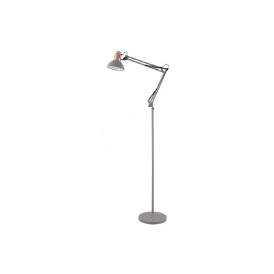 Stojací lampa ARTEMIA F, 2300, AC 220–240 V, 50/60 Hz, 1*E27, max. 40 W, IP20, prům. 16,3 cm, jednoduchá šedá