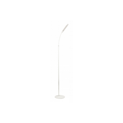 Stojací lampa YORK, 10 W, 900 lm, AC 220–240 V, 3 stmívatelná, 3-CCT, dálkové ovládání, PF 0,5, Ra 85, bílá