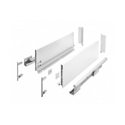 Zásuvka AXISPRO 300 mm bílá – vysoká H167