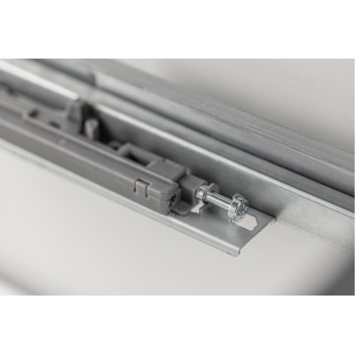 AXISPRO tlačná zásuvka pro otevření 300mm bílá - střední H116