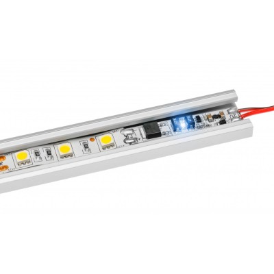 Bezkontaktní spínač pro LED profily, max. 60W s lepicí páskou