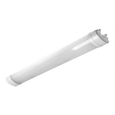 G-TECH Voděodolné svítidlo LED, 18 W, 1600 lm, 60 cm, AC 220–240 V, 50–60 Hz, IP65, 4000 K, NEUTRÁLNÍ BÍLÁ