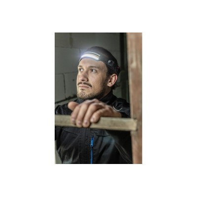 Čelová lampa COB SMD USB, 10 funkcí