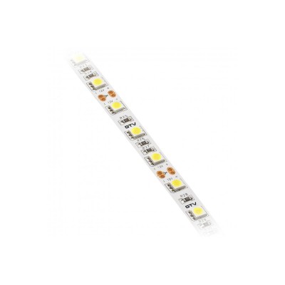 Flash Strip 5050, 300 LED studená bílá, 72W, Bez gelu 10mm, Roll 5m, 12V