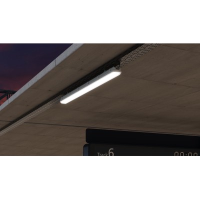 Voděodolné svítidlo BESTA LED, 60 W, 8400 lm, AC 220–240 V, 50/60 Hz, PF 0,9, RA 80, IP65, 4000 K, 150 cm