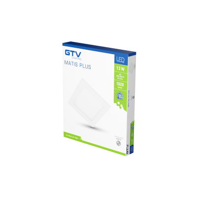 LED svítidlo MATIS PLUS typ downlight, IP44, 13 W, 1020 lm, AC 220–240 V, 50/60 Hz, 120°, 4000 K, vestavné, bílé