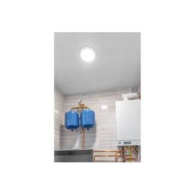LED svítidlo MOZA, 12 W, 1000 lm, AC 220–240 V, 50/60 Hz, PF 0,5, RA≥80, IP40, 120°, 4000 K, kruhové, bílé