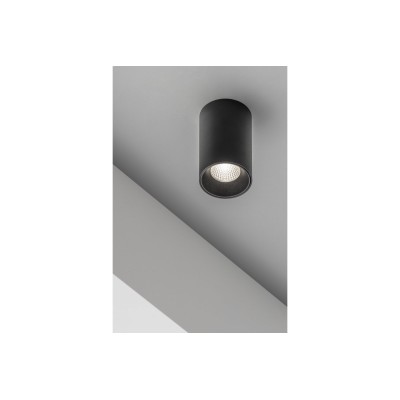 LED svítidlo PRIME, 10 W, 1000 lm, AC 220–240 V, 50/60 Hz, PF 0,5, Ra≥80, IP20, IK06, 36°, 4000 K, černé