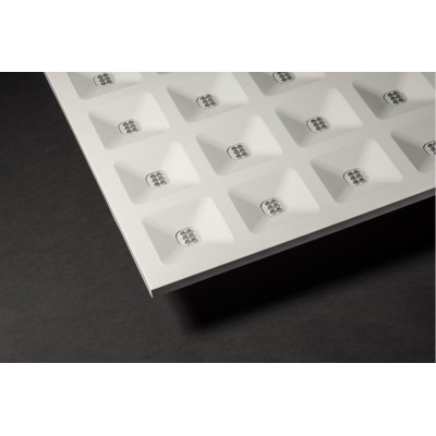 LED PANEL PEVNÝ, 36W, 4800lm, 4000K, AC220-240V, 50/60Hz, PF 0.9, RA≥80, IP40, IK08, UGR 16