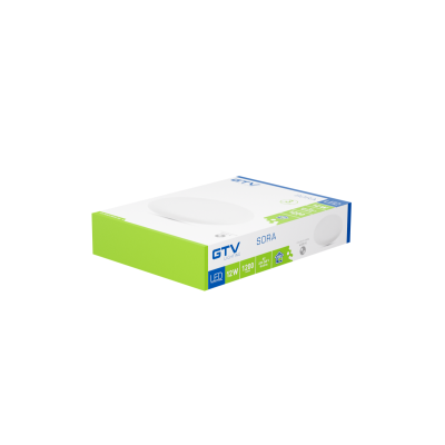 LED svítidlo SORA typ downlight, IP54, 12 W, 1200 lm, AC 220–240 V, 50/60 Hz, 120°, 4000 K, vestavné, kruhové