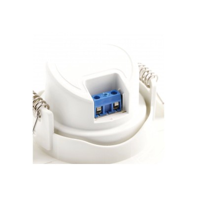 LED svítidlo VOLARE, typ downlight, 5 W, 400 lm, AC 175–250 V, 50/60 Hz, PF 0,5, RA 80, IP20, 38°, 4000 K