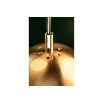 Stropní svítidlo ABIES 7597, AC 220–240 V, 50/60 Hz, 3*E27, IP20, trojité, zlaté