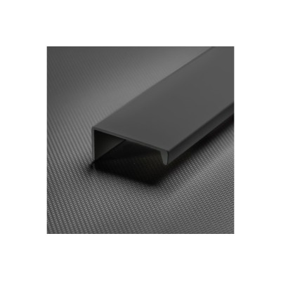 Úchytka hliníková HEXI (matná černá) 256 mm/290 mm