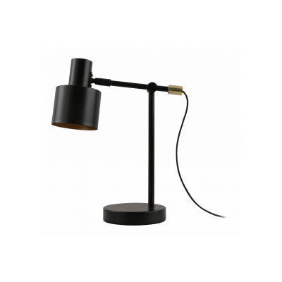 Stolní lampa SELVIA II, 5570, max.250V, 50/60Hz, 1*E14, max.25 W, prům.10 cm, IP20, černá/zlatá