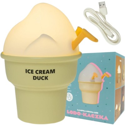 ECOLIGHT Dětská LED noční lampa ICE-DUCK