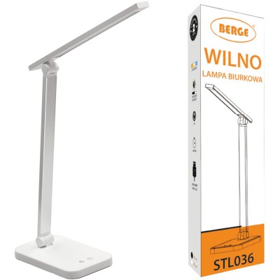 BERGE Stolní LED lampa 5W WILNO bílá