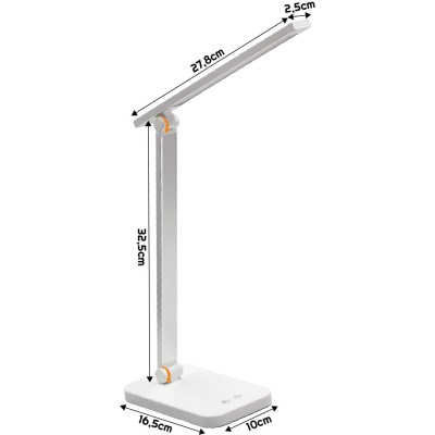 BERGE Stolní LED lampa 5W WILNO bílá