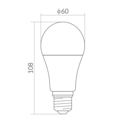 ECO LIGHT LED žárovka E27 - 8W - RGB+NW + dálkový ovladač