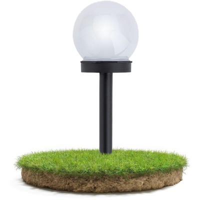 CHINEX Solární zahradní LED lampa WHITE BALL