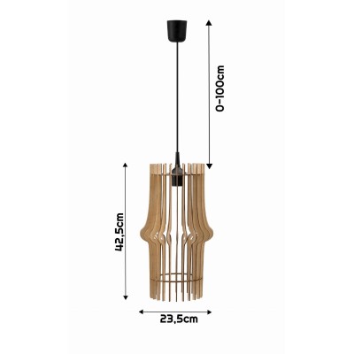 BERGE Stropní LED lampa LUCA09 - 1xE27