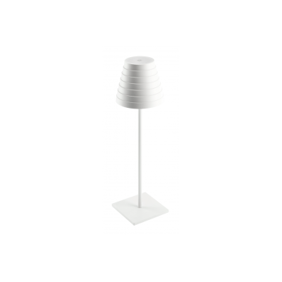 \'FIZZI Led stolní lampa, 2,5W, 200lm, DC 5V, 1A,4000 K, baterie 4000 mAh, bílá