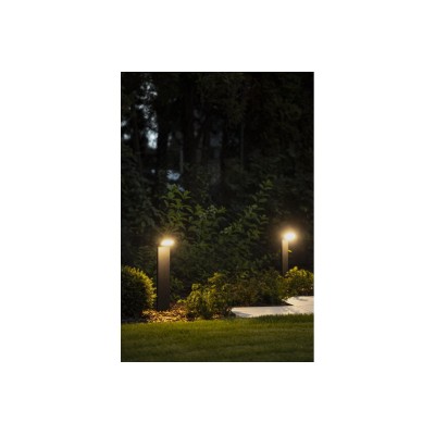 Zahradní svítidlo LONDON LED,10W,720lm,IP54,AC220-240V,50/60Hz,4000K,rovný sloupek, 58 cm, černá