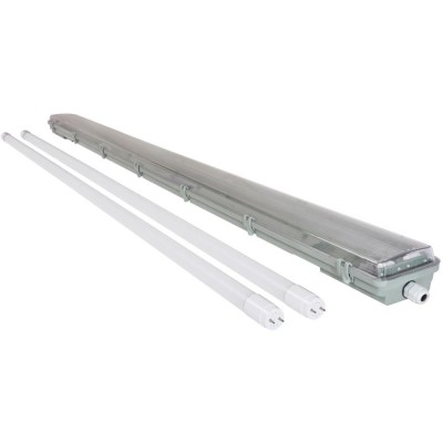 BERGE LED svítidlo sada 150 cm - 2500lm - 2x25W - studená bílá