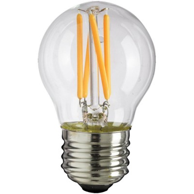 BERGE LED žárovka  - E27 - G45 - 4W - 340Lm - filament - teplá bílá