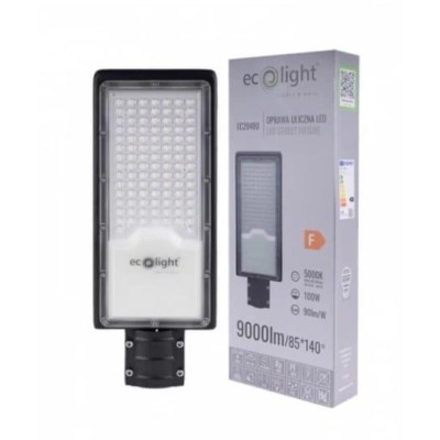 ECO LIGHT Pouliční LED lampa 100W