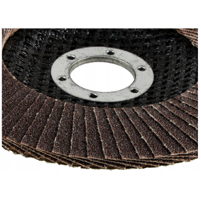 BERGE 5x lamelový kotouč pro broušení dřeva, kovu, 125 mm P80