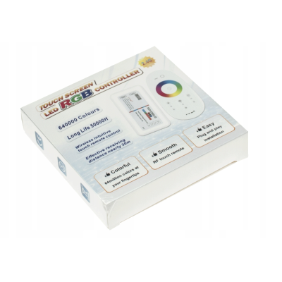 ECO LIGHT Dálkový ovladač pro RGB LED pásek Touch 18A 216W Radio Wave IP20