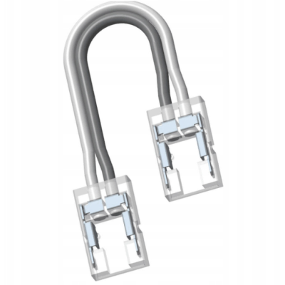 BERGE Konektor pro COB 8mm LED pásky, oboustranný s kabelem