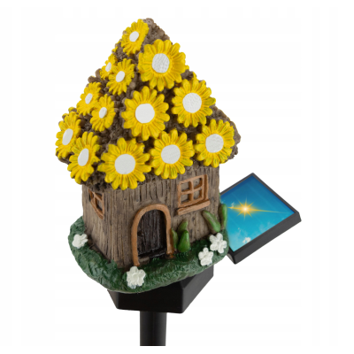 Vergionic LED solární zahradní svítidlo FAIRY HOUSE dekorativní zapuštěné