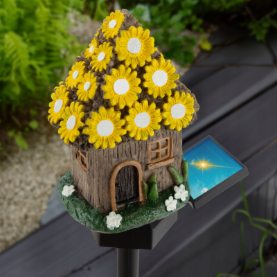 Vergionic LED solární zahradní svítidlo FAIRY HOUSE dekorativní zapuštěné