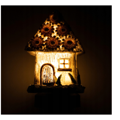 Vergionic LED solární zahradní svítidlo FAIRY HOUSE dekorativní zapuštěné