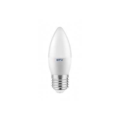 SVĚTELNÝ ZDROJ LED, A-G, C37, SMD 2835, 4000K, E27, 8,0W, AC180-250V, 160°, 720lm, 70mA