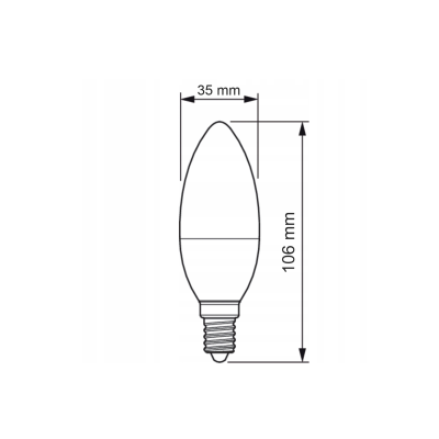 PHILIPS LED žárovka Corepro Philips Premium E14 - 5W - 470 Lm - teplá bílá