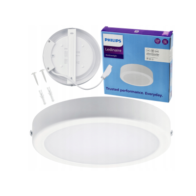 PHILIPS LED kulaté vestavné svítidlo Philips - 12W 1200lm 4000K - bílá lampa