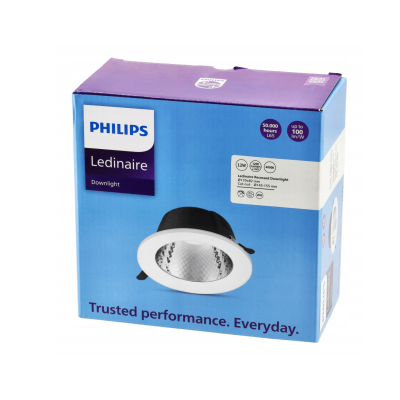 PHILIPS LED zapuštěná bodové svítidlo Philips 12W 1200lm 4000K kulatá PREMIUM - Výkonná