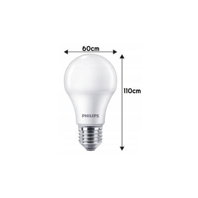 PHILIPS LED žárovka Philips E27 - 13W - 1521 lm - neutrální bílá - CorePro Premium A60