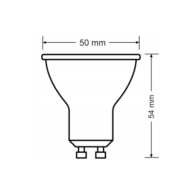 PHILIPS LED žárovka Philips GU10 - 4W - 350 Lm 36° - neutrální bílá - CorePro Premium